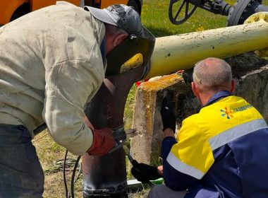 Робота газовиків під час обстрілів. Джерело: Газмережі