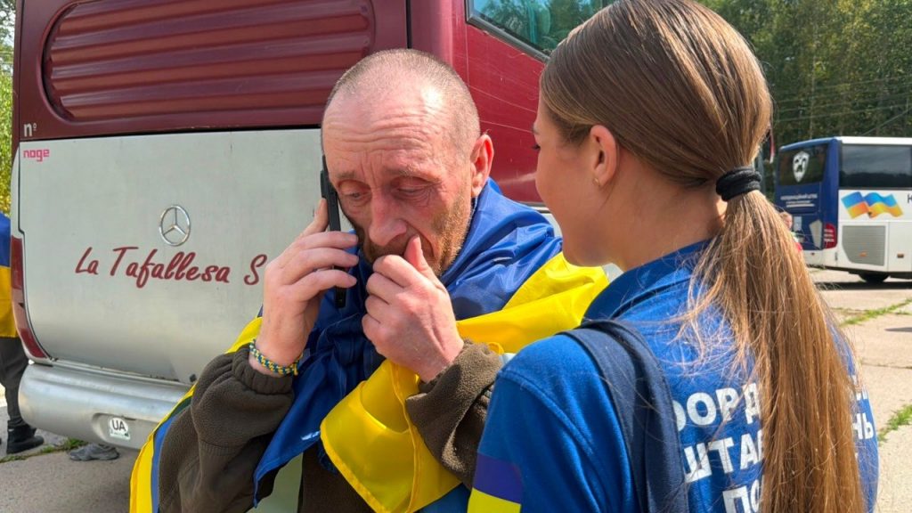 З російського полону звільнили 103 українських захисників