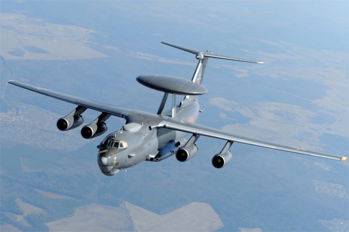 Літак ДРЛВУ А-50 вкс рф. Фото: мо рф.