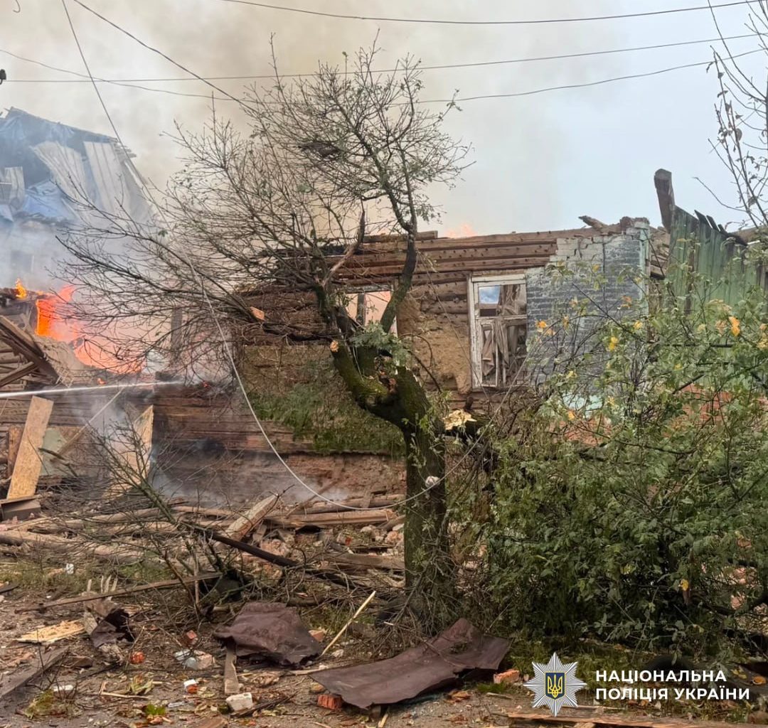 росіяни атакували Харківщину: пошкоджений будинок