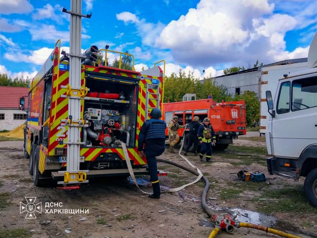 Харківщина під атакою реактивних дронів Харківщина під атакою реактивних дронів