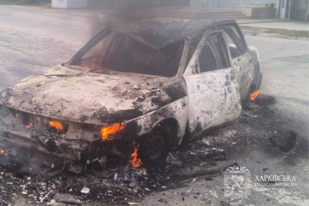 Через удари дронів по авто на Харківщині загинули двоє людей, ще троє поранені